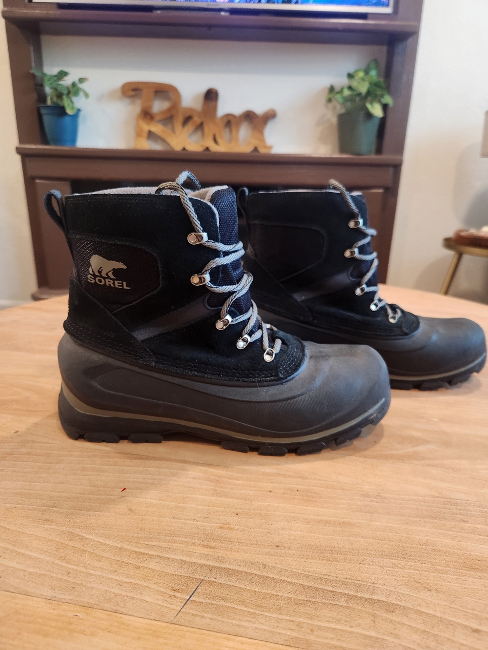Sorel Men's Black Winter Boots - Insulated Lace-Up